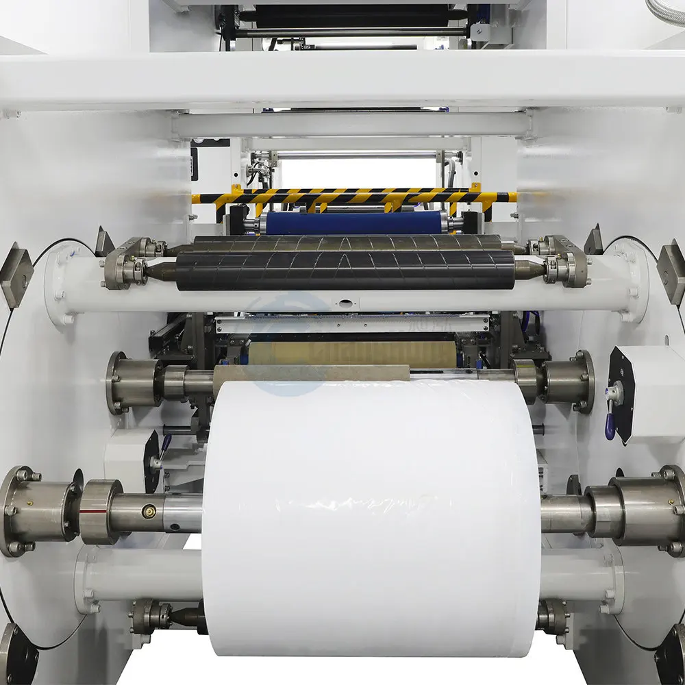 Polygraph Flexo Printing Machine 6 8 Colors by Gearless CI