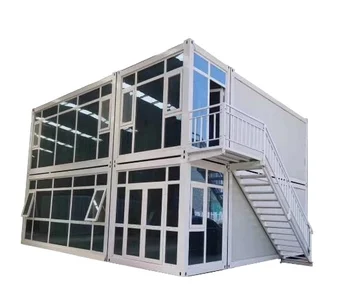 Large space prefabricated container house with conference room inside for office