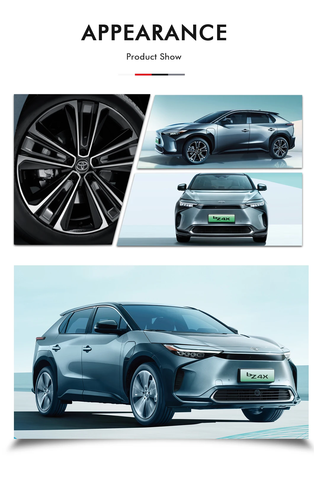 BZ4X New Passenger Car Electric Japanese cars Lithium Battery  New Energy Vehicle for Sale adult car  hot sale 2024  Coches factory