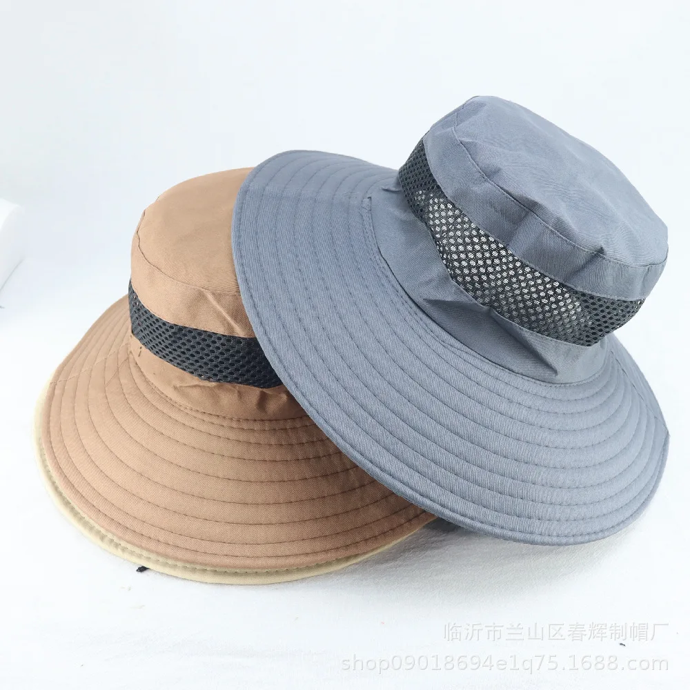 Камуфляжная Солнцезащитная широкополая рыболовная шляпа складная для мужчин и женщин Летняя