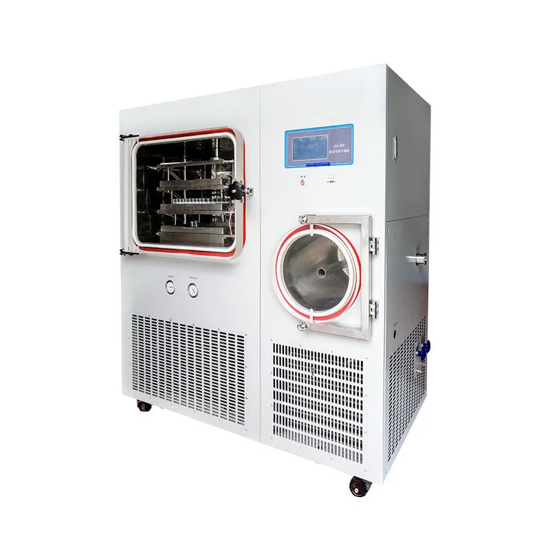  Wixkix Mini Scientific Vacuum Freeze Drying Equipment, 0.4㎡  4-Tray Vacuum Sublimation Freeze Dryer Machine for Home, Lab, 4-6kg  Capacity : Home & Kitchen