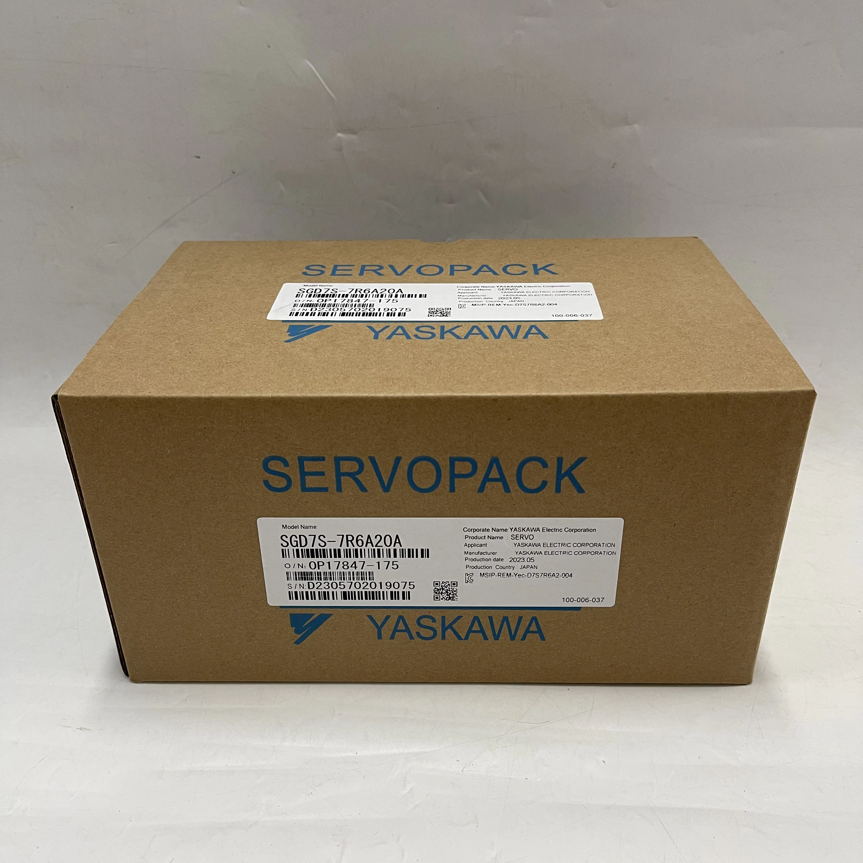 Yaskawa Servo Drive SGD7S-7R6A20A Yaskawa Servo Drive SGD7S-7R6A20A