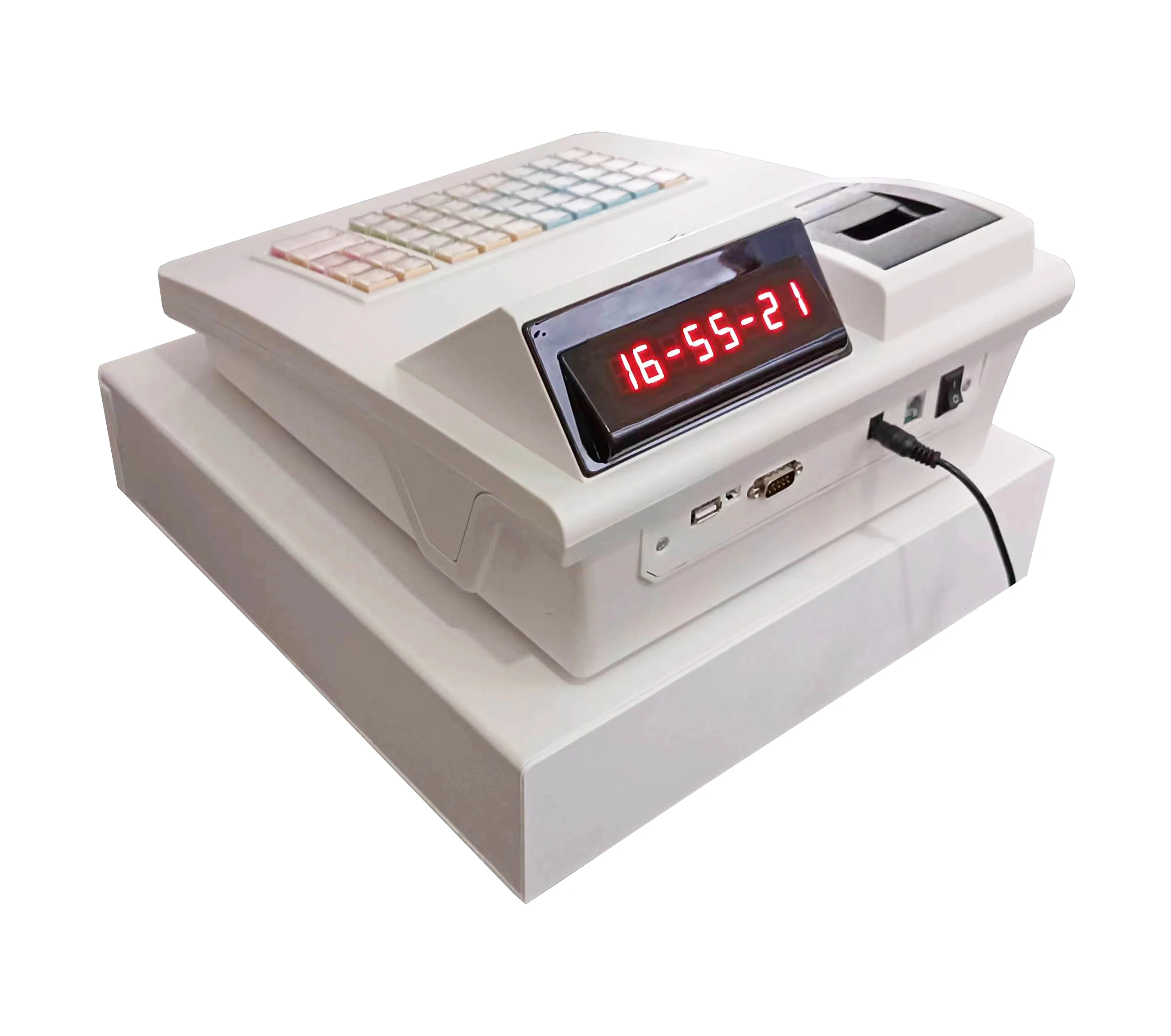 Traditional 48keys Keyboard Electronic Cash Register 686A