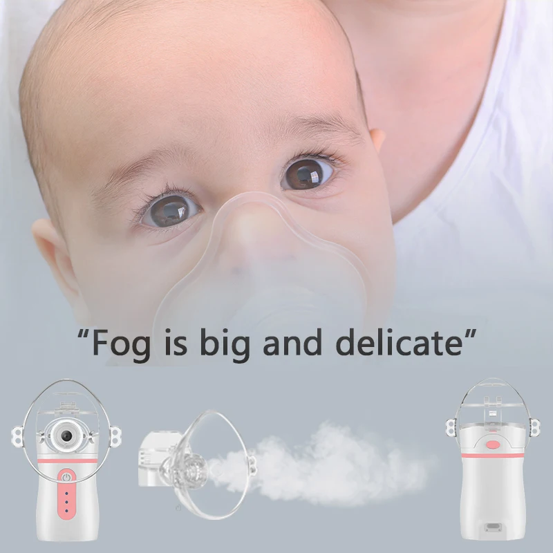 CE Medical Micro Net Portable Handheld Nebulizer for Adults Children Durable for Home Use Factory Wholesale Electricity Power