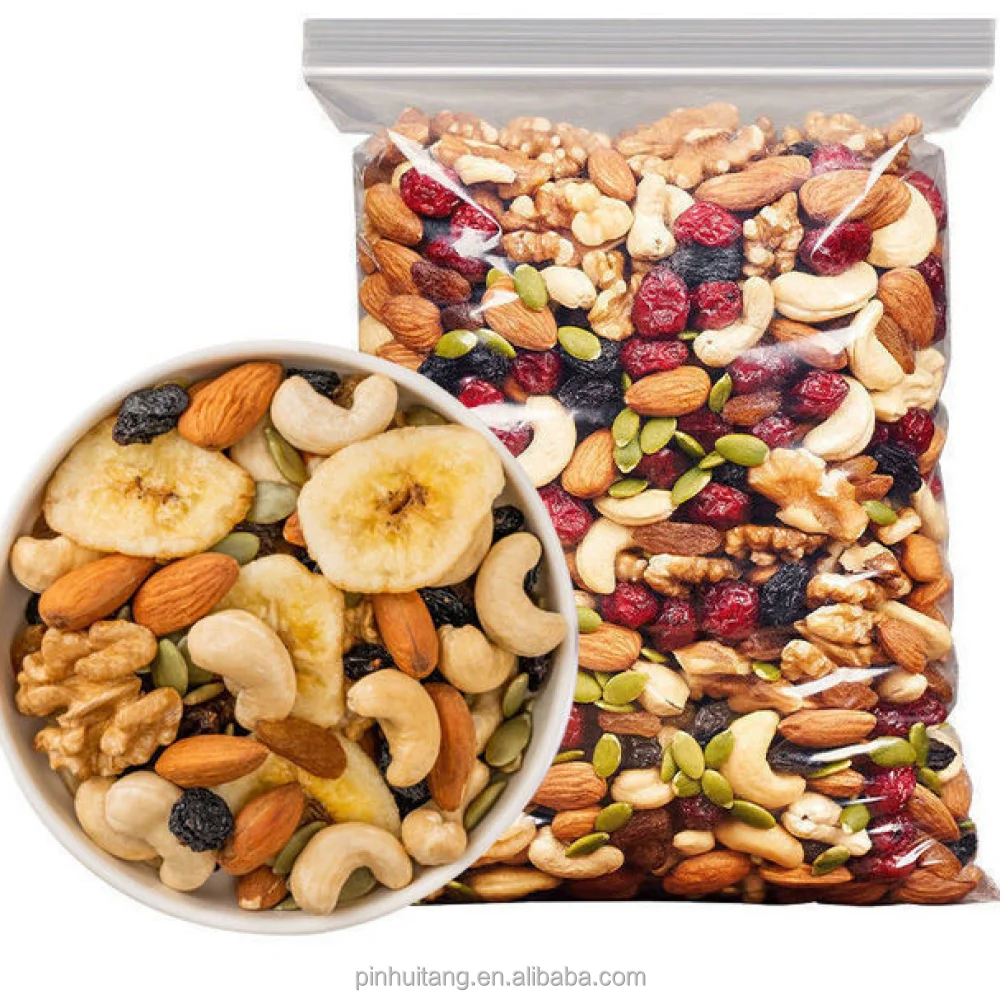 Qiaomeiwei K 8 Kind Mixed Mix Nuts Bulk Food Snacks Wholesale Trail Mix