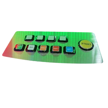Buttons for arcade fish game machine suitable PCB/PC Fusion 4 button console skill game machine