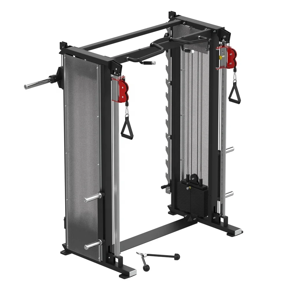 Commercial Gym Cable Crossover Smith Machine Power Rack Multi Functional Trainer Smith Machine 9147