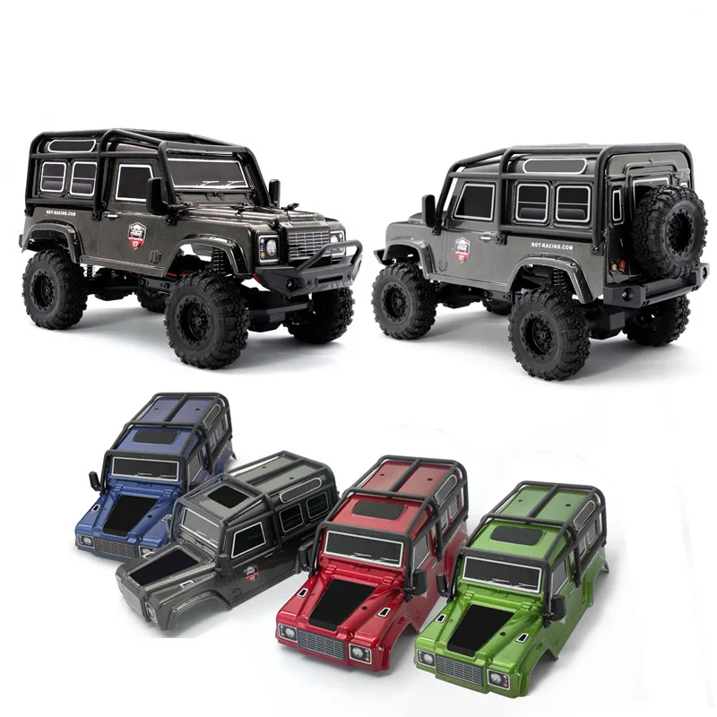 HSP RGT 1/24 RC Rock Crawler off-Road Truck RTR - Green, Gray, Red