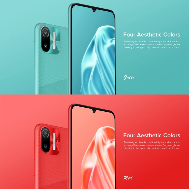 Global Ulefone Note 6P 2GB 32 GB6.1インチ携帯電話4GAndroid11