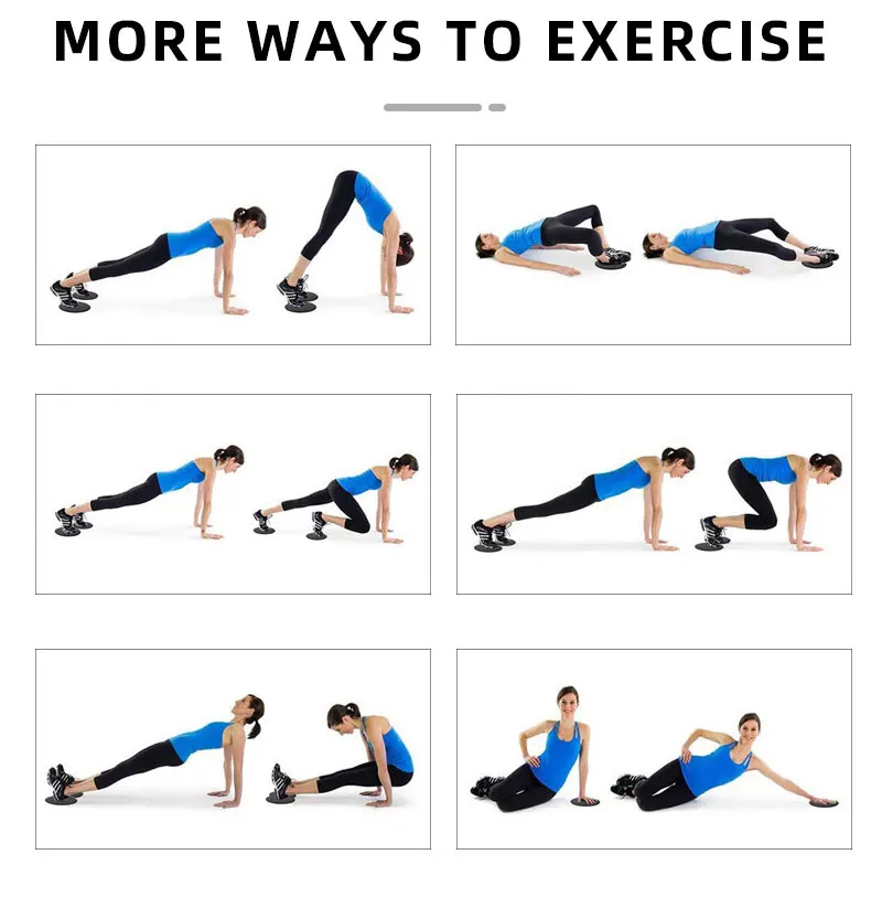 HOT Abs Core Gliding Disc Exercises Gliding Disc Exercises