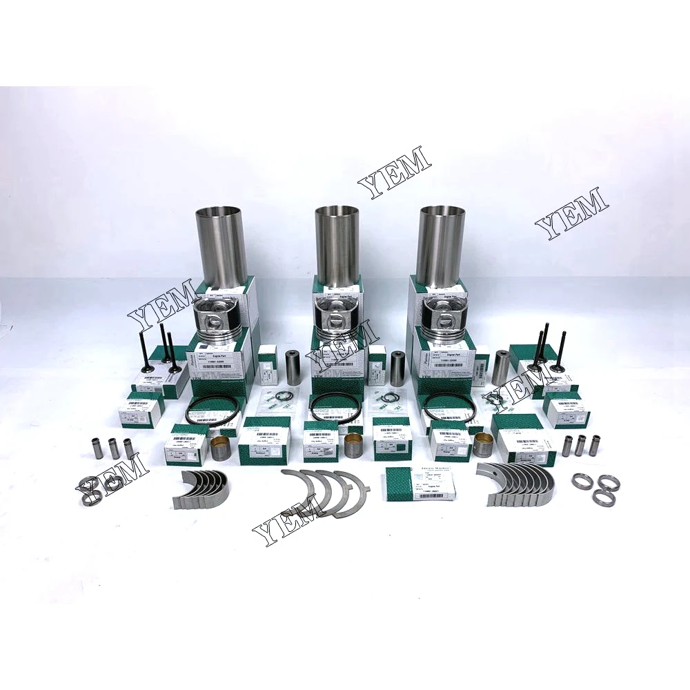 103.13 Repair Kit With Cylinder Piston Rings Liner Valve Bearings for Perkins Skid Steer Loaders Engine