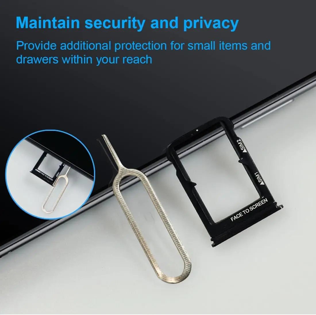 6pcs Sim Card Removal Tool Vassoio Della Scheda Espulsione Pin Ago Opener Eiettore Ago Pin Remover Per Smart Phones Samsung Galaxy Lg Huawei Google Htc Iphone I