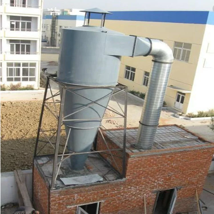 Big Flow Industrial Cyclone Dust Collector for Carbon Dust