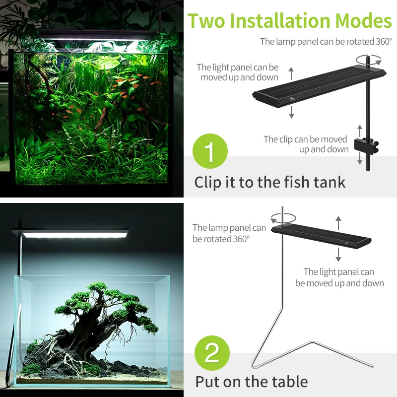 Week Aqua S450 Led Aquarium Light - Full Spectrum & Customizable