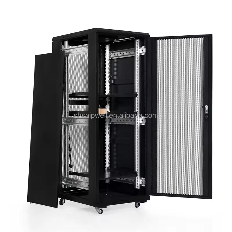 Oracle Server Rack Black Black White Server Rack Intelligent Wall Mount Cabinet with Glass Door ...