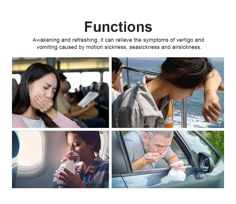 Anti Nausea Seasickness Relief Sea Sickness Travel Sickness & Car