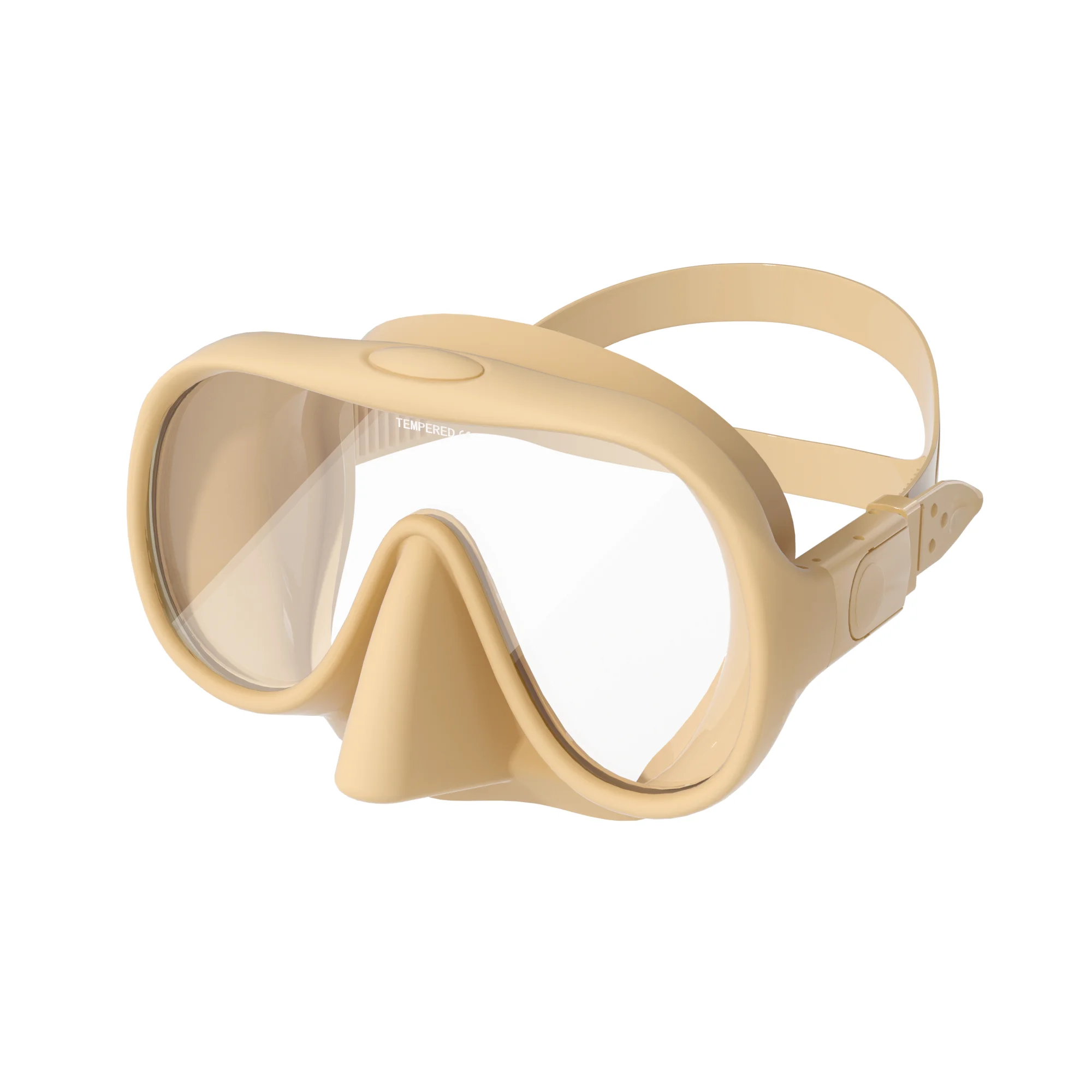 Factory ZMZ DIVE High Quality Goggles Anti Fog Film Scuba Diving Snorkeling Half Face Mask Customized Hot Item Scuba Diving Mask