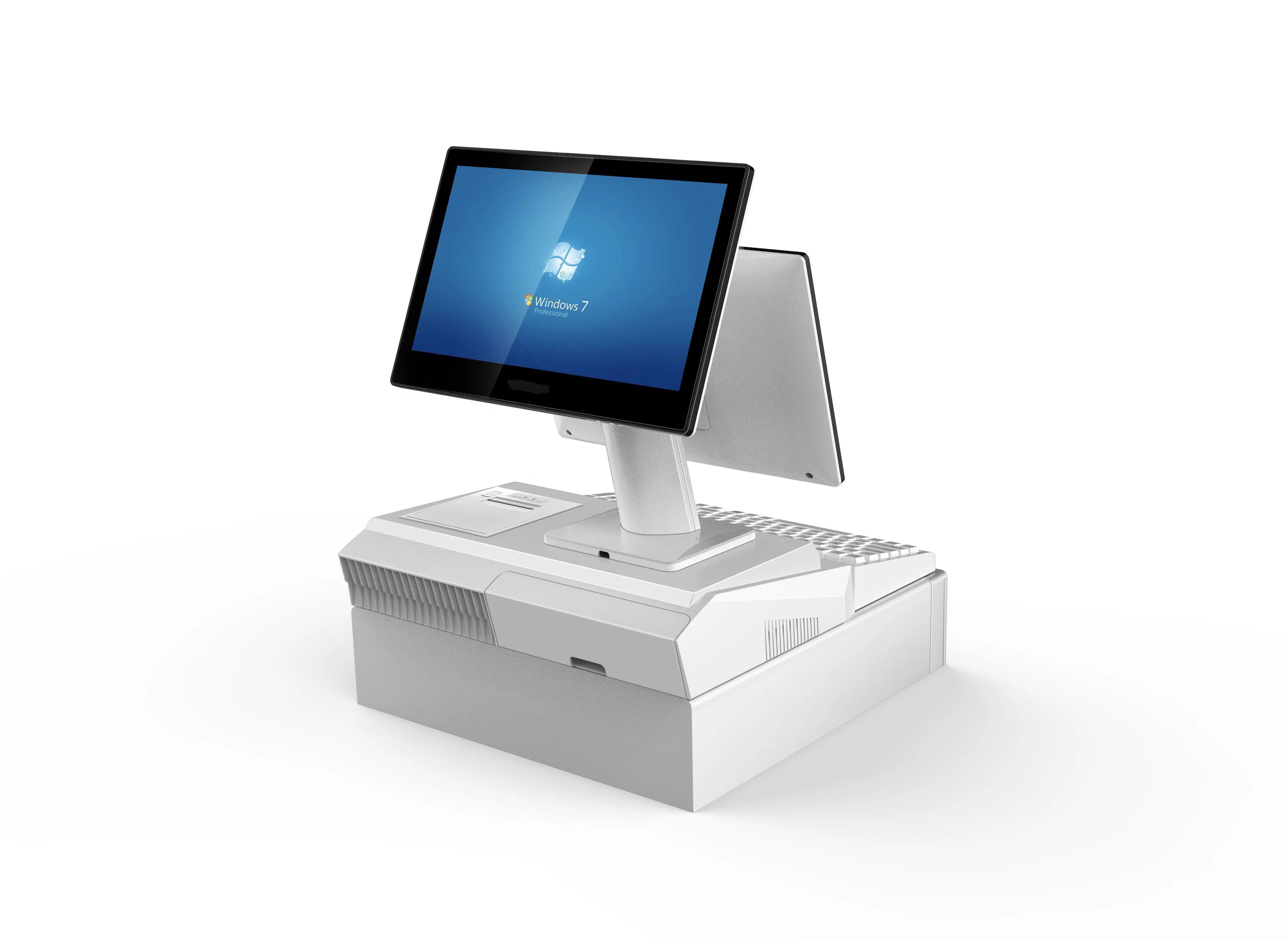 13.3 Inch Dual Screen POS Terminal Supermarket Retails Cash