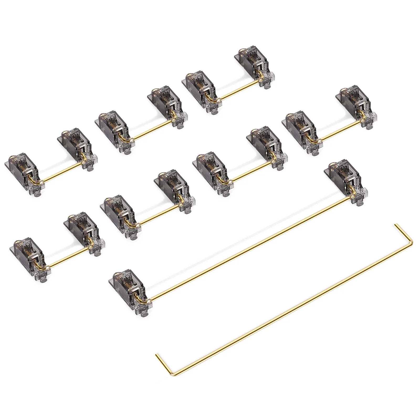 Jwick Mechanical Keyboard New Pcb Mount Stabilizers Jwk Smokey Screwin V2 Stabilizer 2u 6.25u