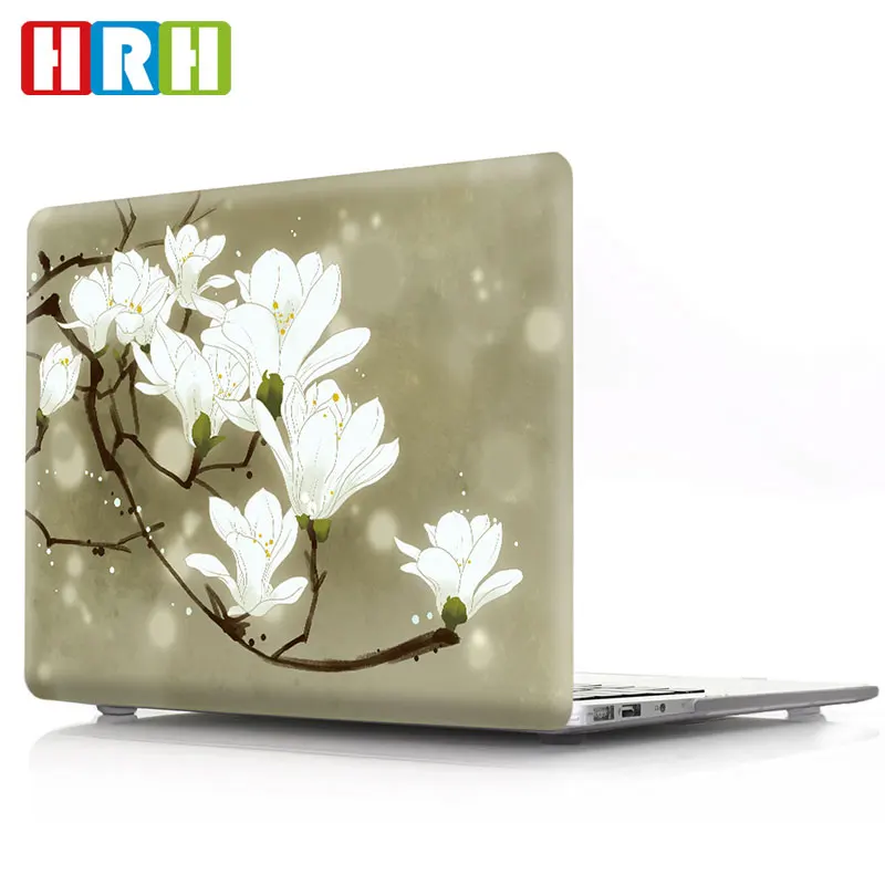 Eco Friendly Beautiful Flower PC Custom Hard Laptop Case Cover for Macbook Pro air 11 12 13 15 M1 A2338 Laptop Hard case