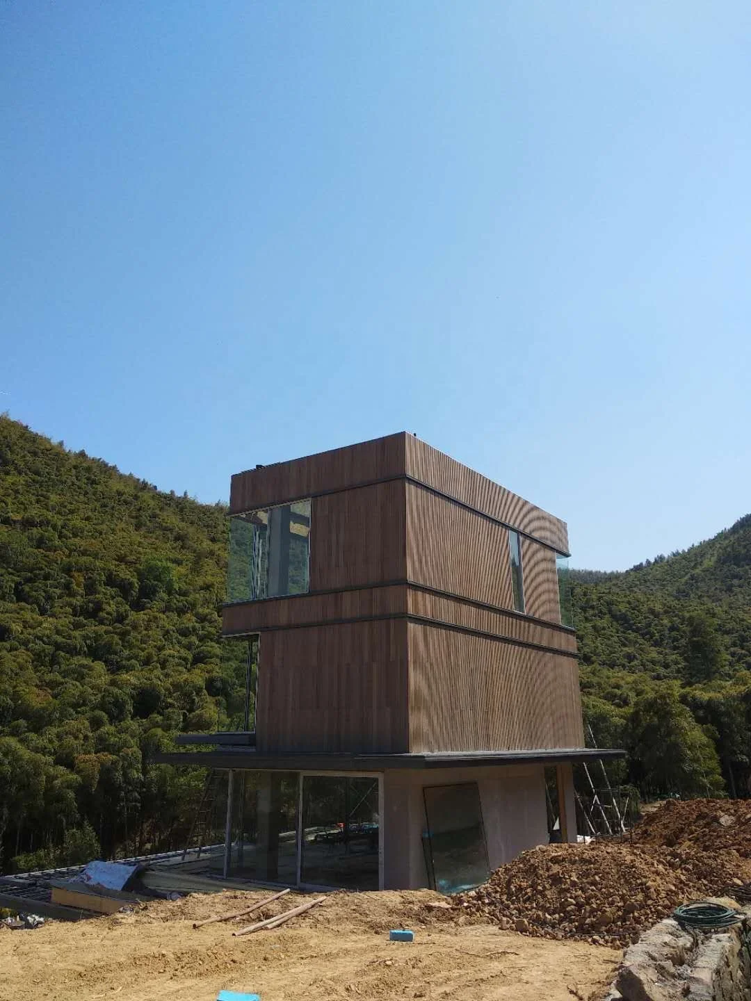 OSB Sandwich Panel Prefab House Passive House for Villa