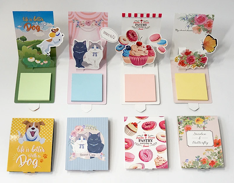 Wholesale Memo Pad Sticky Notes Custom Logo With Unique Designs Buy