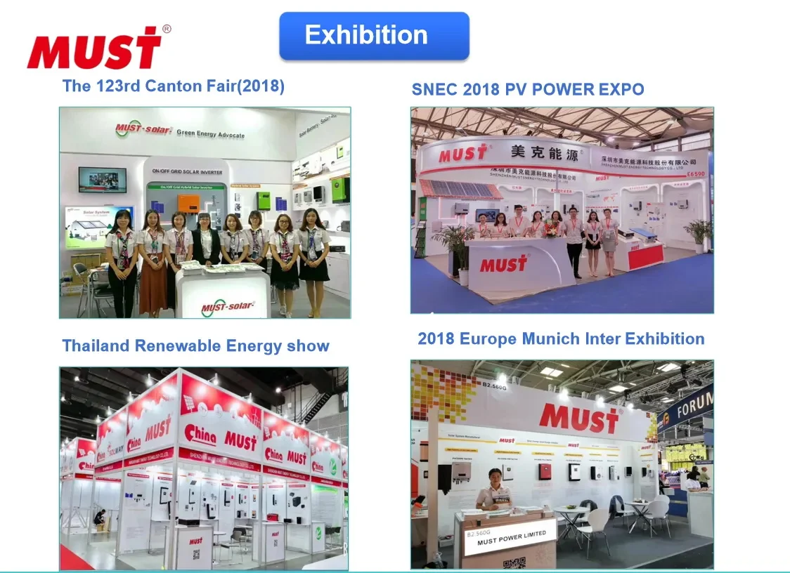 48v Lithium Batteries Connected With Must Inverter - Buy Lithium ...