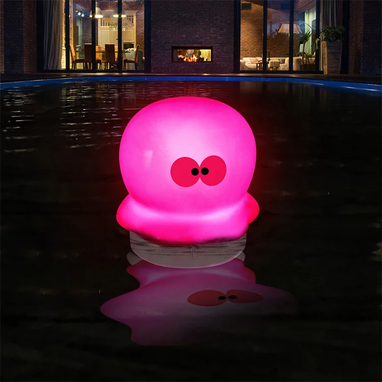 Cootway Solar Outdoor Light Led Light Foats Under Water Light Pool for Garden Pond Bathroom Pool Decor