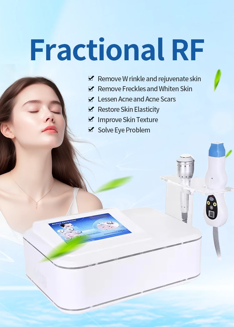 Fractional Rf Radio Frequency Dot Matrix Cooling Skin Rejuvenation Face Lifting Skin Tightening for Salon