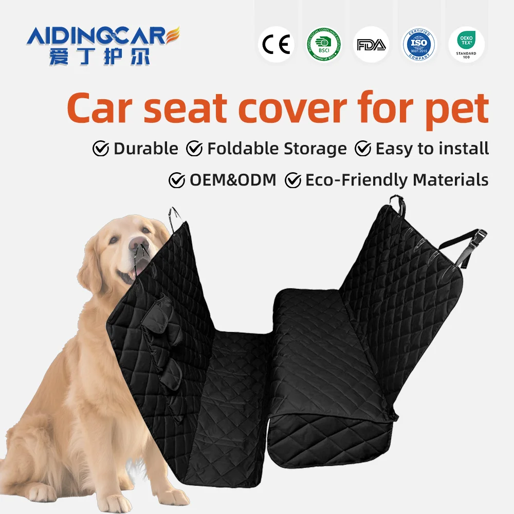 Wholesale Waterproof Back Seat Cover Protector Heavy Duty Nonslip Pet - product detail 1