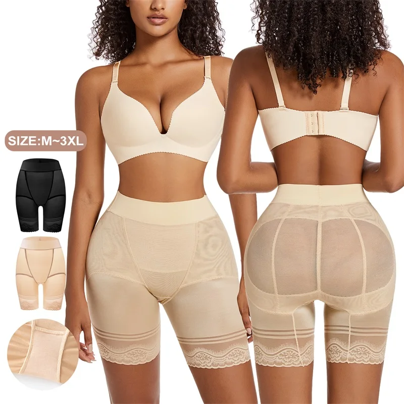 Women Full Body Tummi Underwear Tight Fitting Plus Size Panties Waist Trainer Trimmer Shaper Tummy Control Shaperwear details