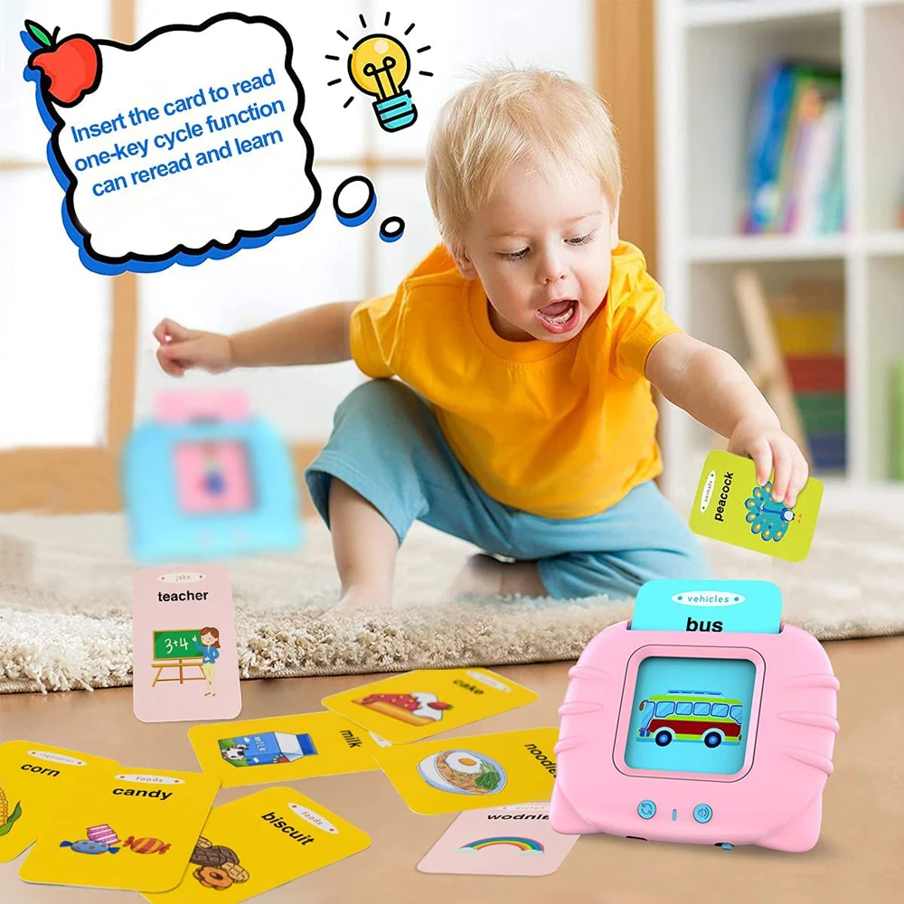 Type de carte Early Education Machine Carte d'anglais cognitive pour  enfants Machine d'apprentissage précoce Jouets interactifs électroniques  Cadeau pour enfants