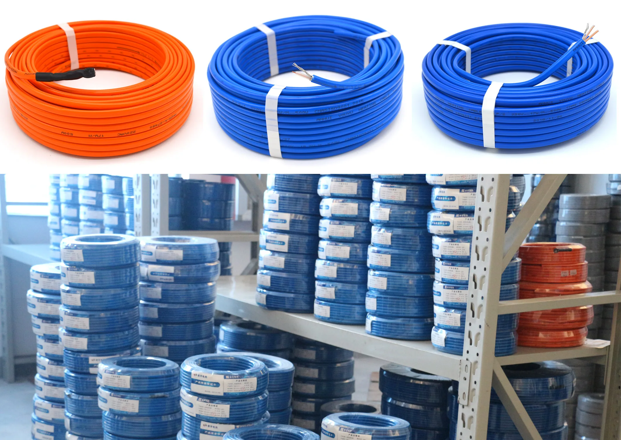 Ce Approved Electric Selfregulating Heating Cable With Pvc Outer