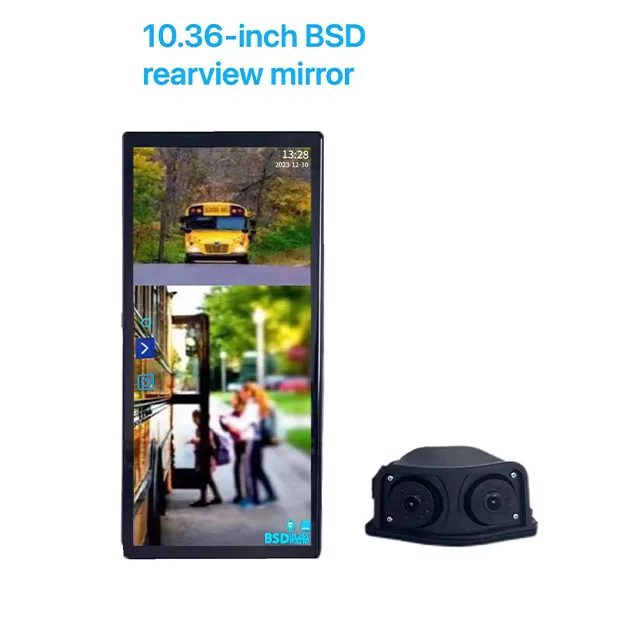 Unwired Rear Mirror Camera Touchscreen 10.36 Inch Wired Car Reversing Aid BSD 360 Car Camera Bird ...