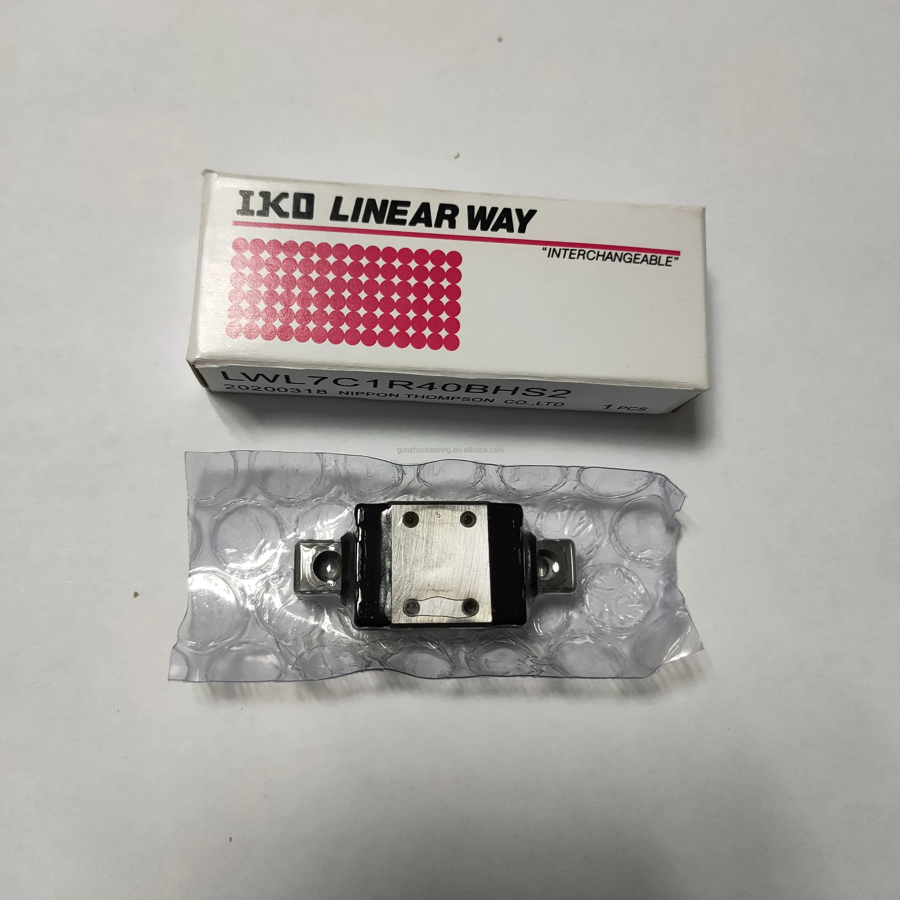 IKO Linear Guideway Block LWL7 LWL7B LWL7C1BHS2 Linear Guide Rail LWL7C1R40BHS2
