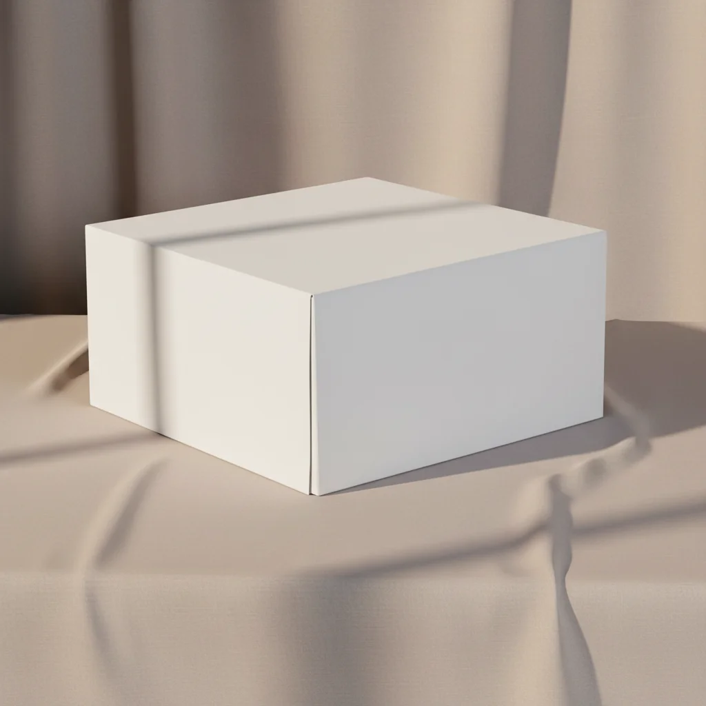 Customizable Portable Rigid Gift Box Eco-Friendly Kraft Corrugated Four-Color Printing Glossy Lamination UV Embossing Die Cuts