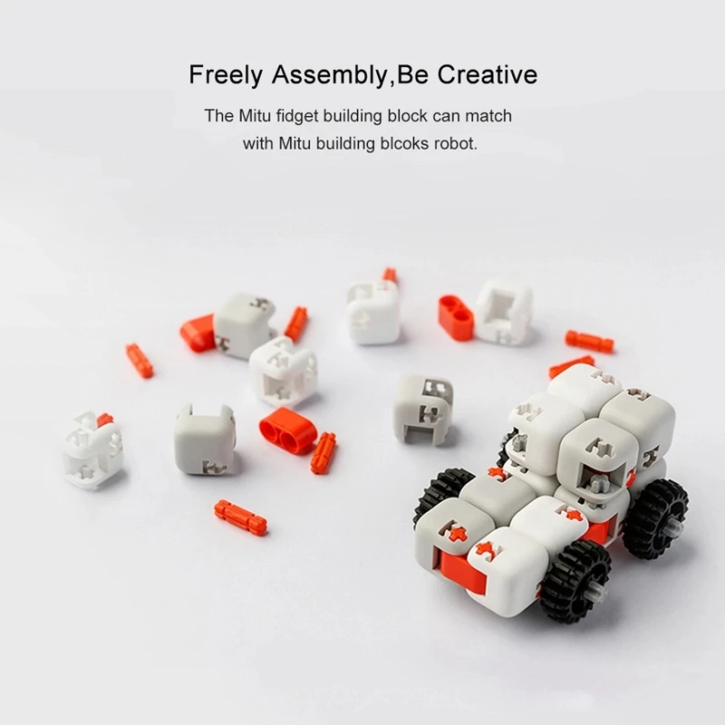 Hotsale Original Xiaomi Mitu Mini fidget cube Portable Smart Finger Building Blocks mitu cube fidget spinner popular