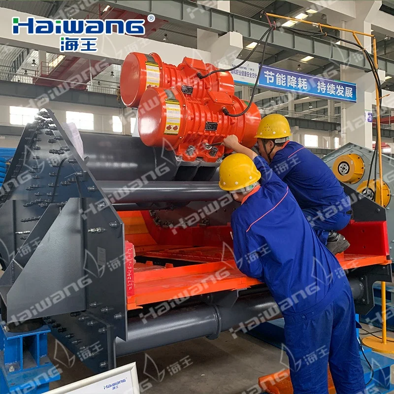 Wire Mesh Vibrating Screen Application  Haiwang Metal Mineral Stainless Steel China Vibrating Sieve Machine Design