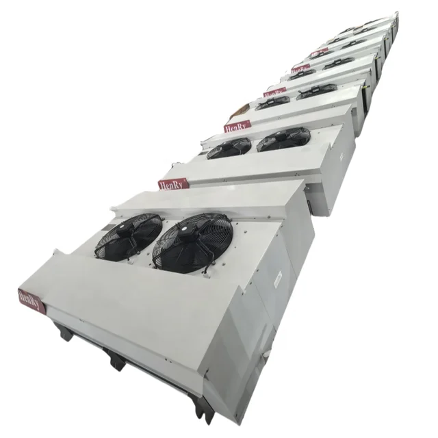 Cooling Coil Large Scale Customized air Coolers 450 Fan Hydrophilic Aluminum Fins Design Cooler
