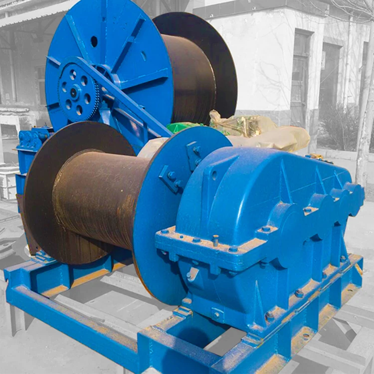 Anchor Windlass Sluice Gate Lifting Machine Traveller Hydraulic Electric Winch Machine 20Ton 30 Ton 50 Ton Factory Price