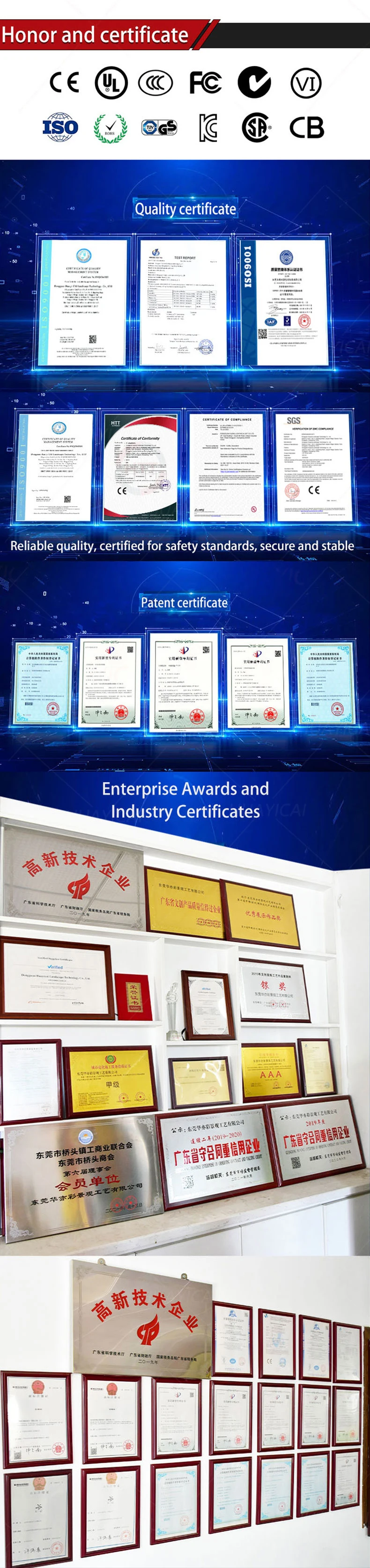 HOYECHI certificate HOYECHI certificate