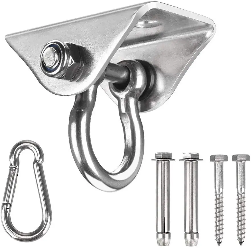 50 PCS Stainless Steel Screw Ceiling Hooks - 7/8 Inch Cup Hooks For Indoor Outdoor Hanging