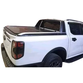 Zolionwil Durable trifold Pick Up Cover Hard Folding Bed Cover for Ford Ranger Wildtrak