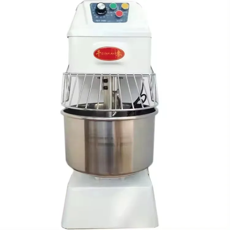 Commercial Automatic Whirlpool Double Speed Spiral Dough Mixer Wholesale Kneading Machine Industry - Image 5