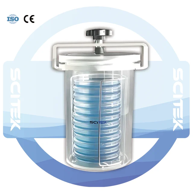 Scitek Hermetic Type Jar Anaerobic Jar Microbiology Anaerobic Culture