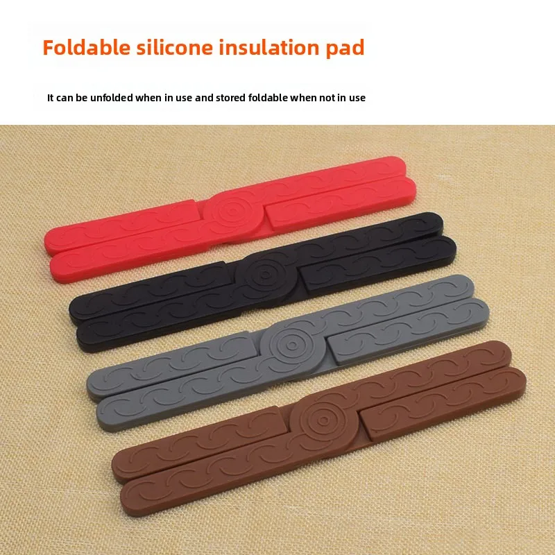 Modern Cross Shaped Folding Silicone Placemat High Temperature Resistant Anti-Slip Kitchen Mat Quality Kitchen Supplies details