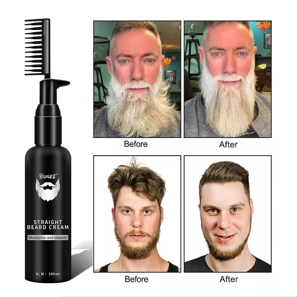 OEM Customized Relaxing Beard Balm Professional Daily Care Styling Straight Cream