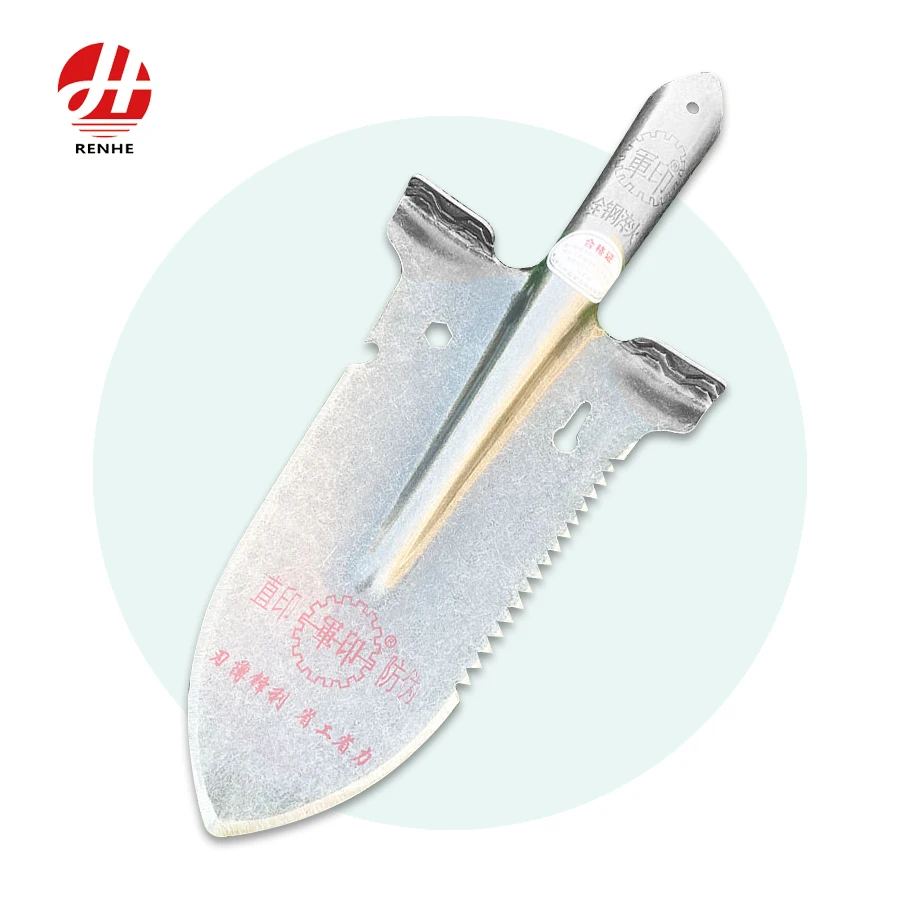 Nakumpirmang Tagapagtustos ng Farming Garden 50Mn Steel Round Camping Spade na Head para sa Pagmimina mula sa Pabrika