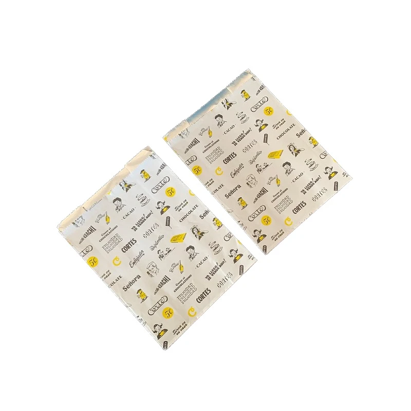 Aluminum Foil Insulation Printed Paper Sandwich Bags
