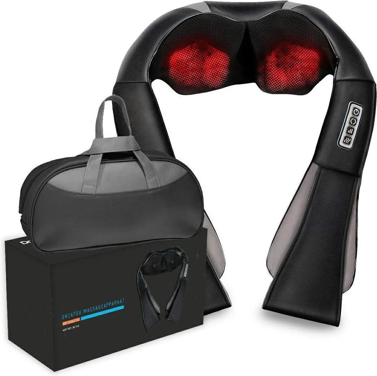 New Arrival CE Rohs Approval Hand Strap Design Back Massager Neck Shoulder Massager Electric Neck Massager for Hand Free